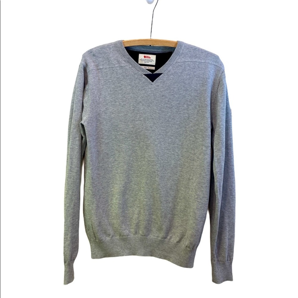 FjallRaven Woods Summer Sweater Small/Gray Mens